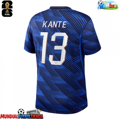Camiseta Francia Kante #13 Primera Equipación Replica Mundial 2026 mangas cortas